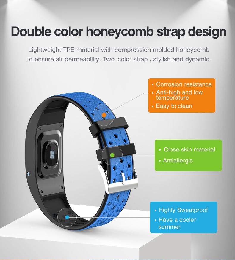 Smart Fit Sporty Fitness Tracker and Waterproof Watch