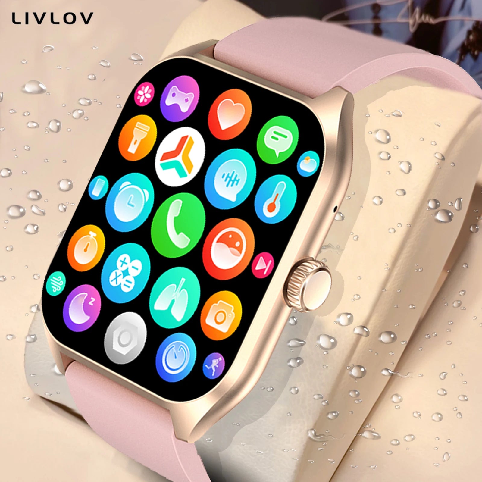 AI Voice Assistant Smart Watch for Men Women